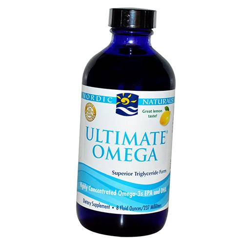 

Ultimate Omega Liquid Nordic Naturals 237мл Лимон (67352024)