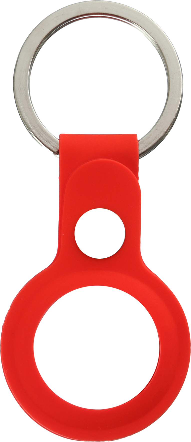 

Чехол-брелок ArmorStandart Silicone Ring with Button для Apple AirTag Red