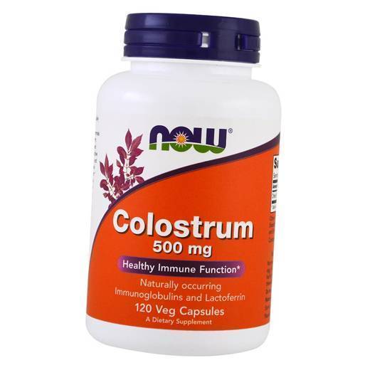 

Colostrum 500 Now Foods 120вегкапс (72128028)