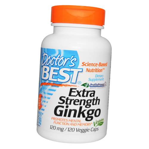 

Extra Strength Ginkgo 120 Doctor's Best 120вегкапс (71327003)