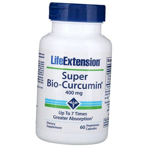 

Super Bio-Curcumin 400 Life Extension 60вегкапс (71346009)