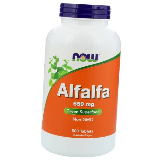 

Люцерна, Альфальфа, Alfalfa 650, Now Foods 500таб (71128061)