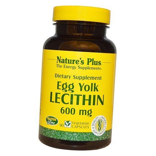 

Egg Yolk Lecithin 600 Nature's Plus 90капс (72375003)