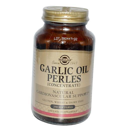 

Garlic Oil Perles Solgar 250гелкапс (71313009)
