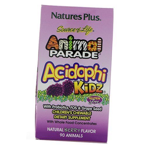 

Animal Parade Acidophi Kidz Nature's Plus 90таб Ягода (69375003)