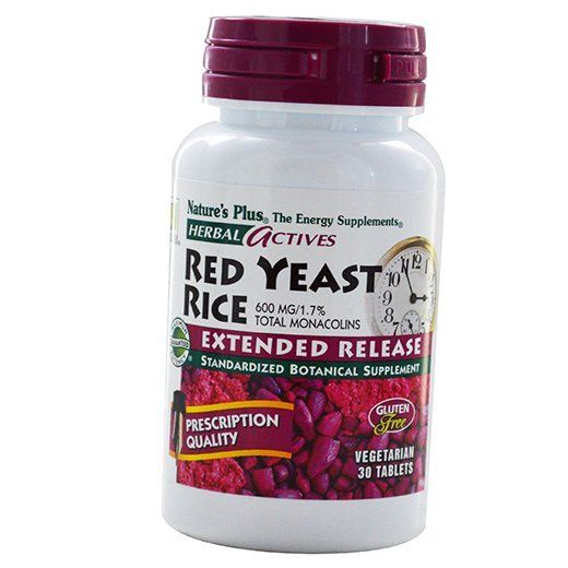 

Red Yeast Rice 600 Nature's Plus 30таб (71375013)