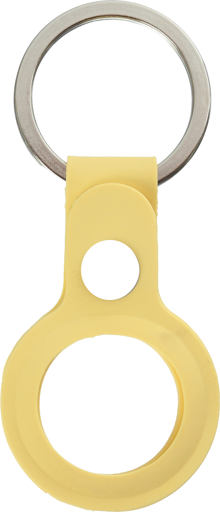 

Чехол-брелок ArmorStandart Silicone Ring with Button для Apple AirTag Yellow
