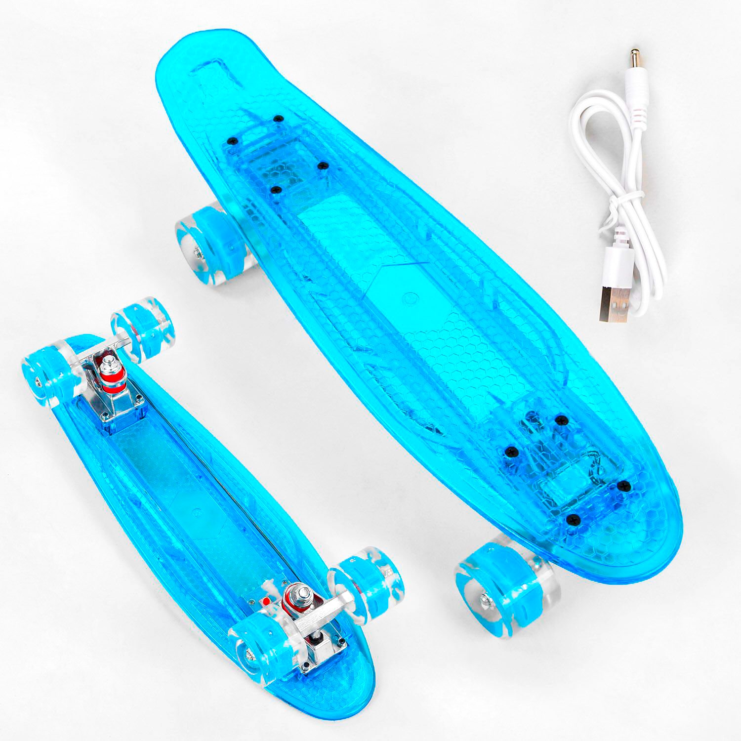 

Пенни борд Прозрачны Светящийся Best Board (S-20855)