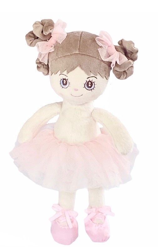

Игрушка мягкая кукла Little Ballerina/dark, 18 см, Bukowski Design,15035