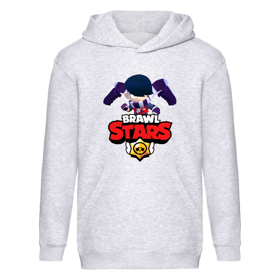 

Худи детская Brawl Stars Edgar (Бравл Старс Эдгар) серая (BRS gry) 164 см