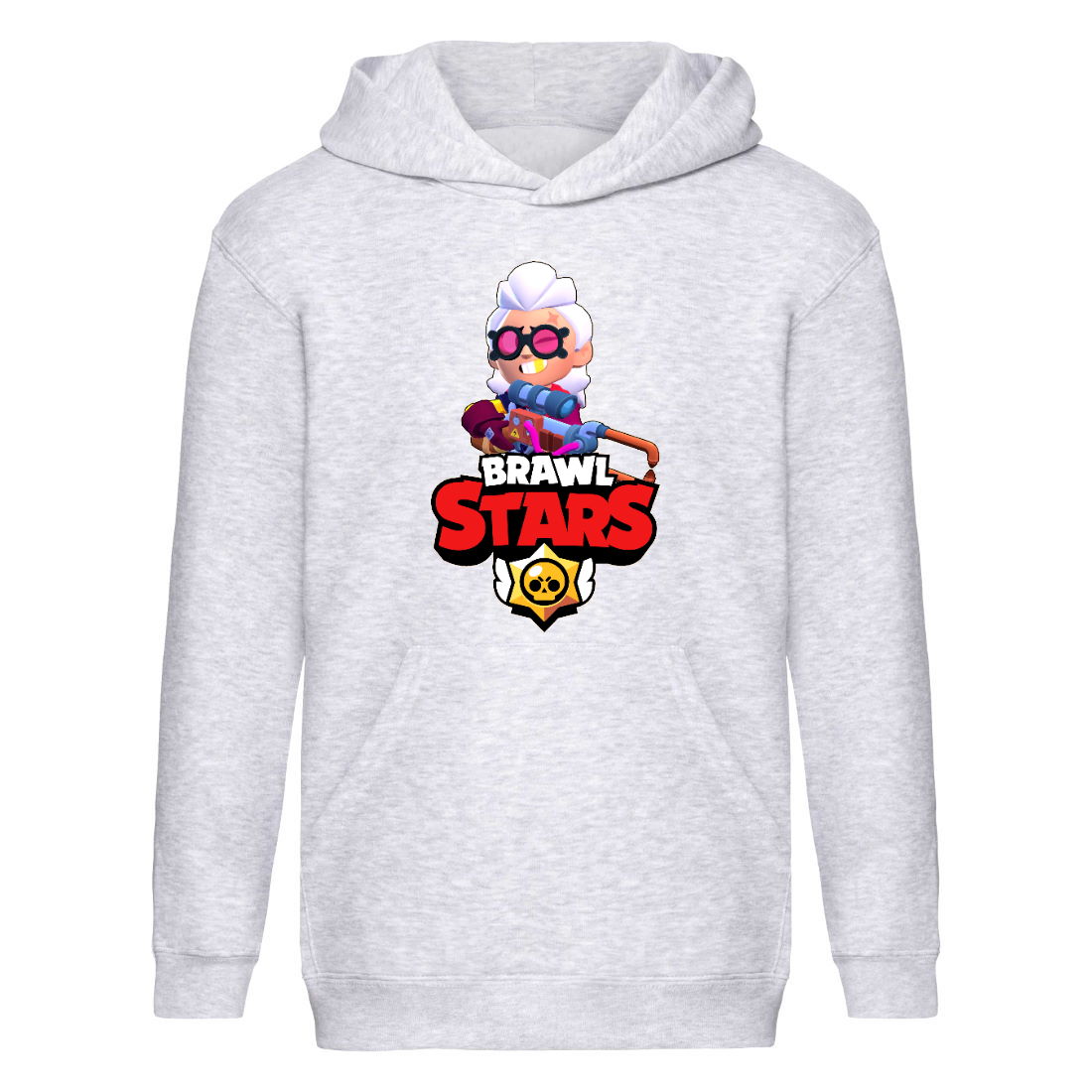 

Худи детская Brawl Stars Belle (Бравл Старс Бэлль) серая (BRS gry) 116 см