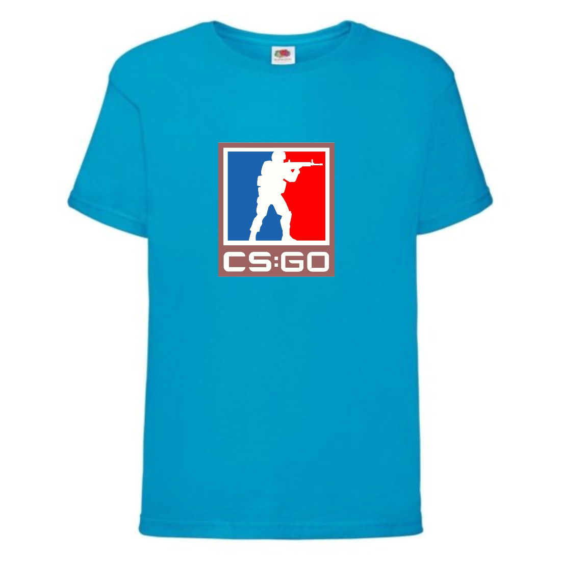 

Футболка детская Контр Страйк 005 (CS GO) синяя (CSG blu 005) 116 см