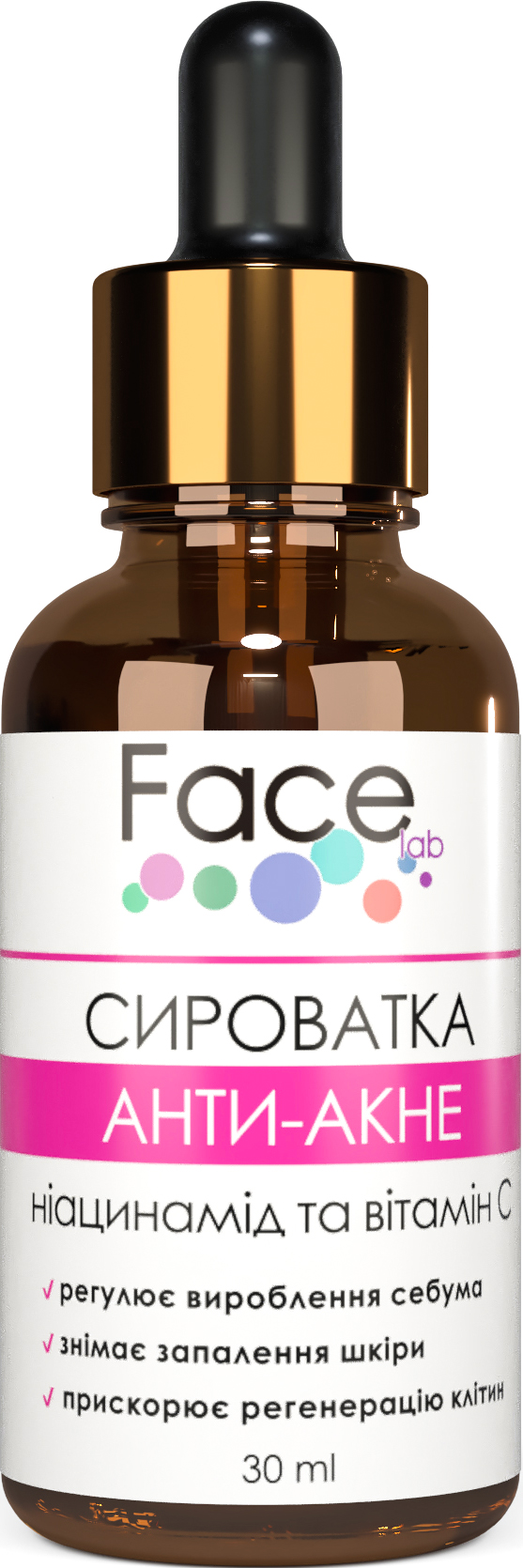 Акція на Сыворотка гиалуроновая Face lab Anti-Acne Serum для проблемной кожи 30 мл (flaas30) (4820243881107) від Rozetka UA