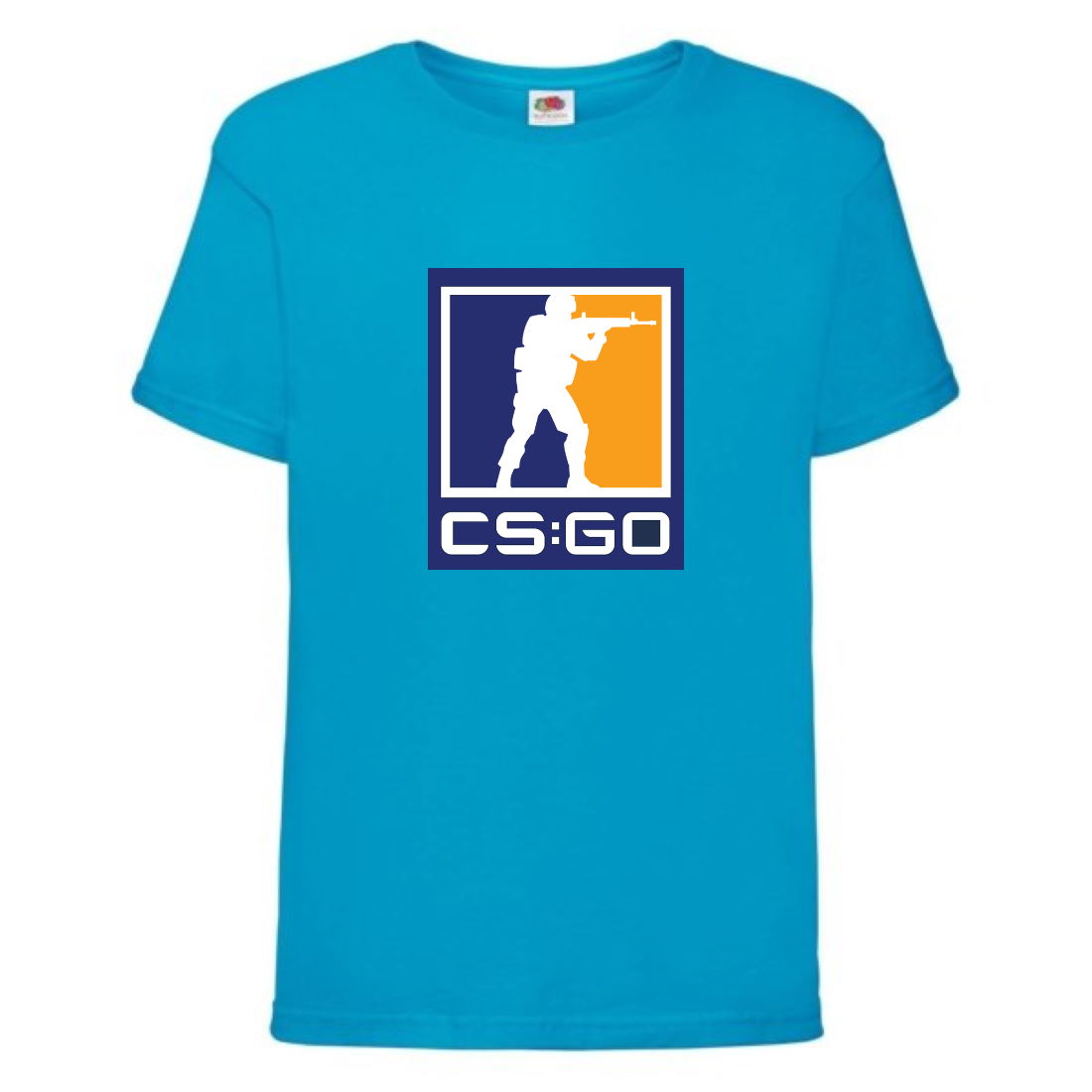 

Футболка детская Контр Страйк 0013 (CS GO) синяя (CSG blu 0013) 116 см