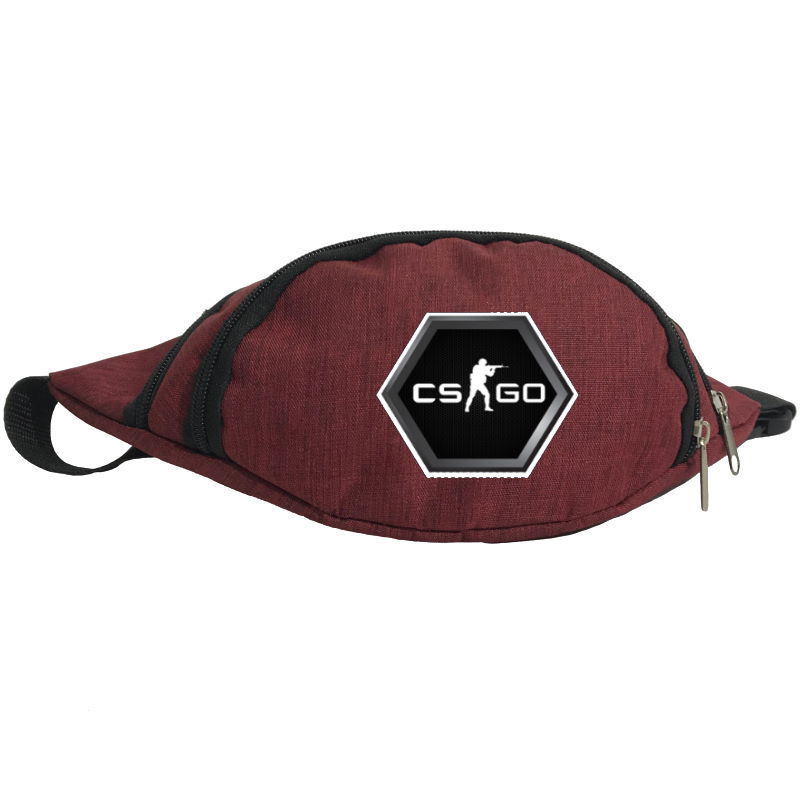 

Сумка Бананка CS GO Counter-Strike (CSGO-001) бордовый