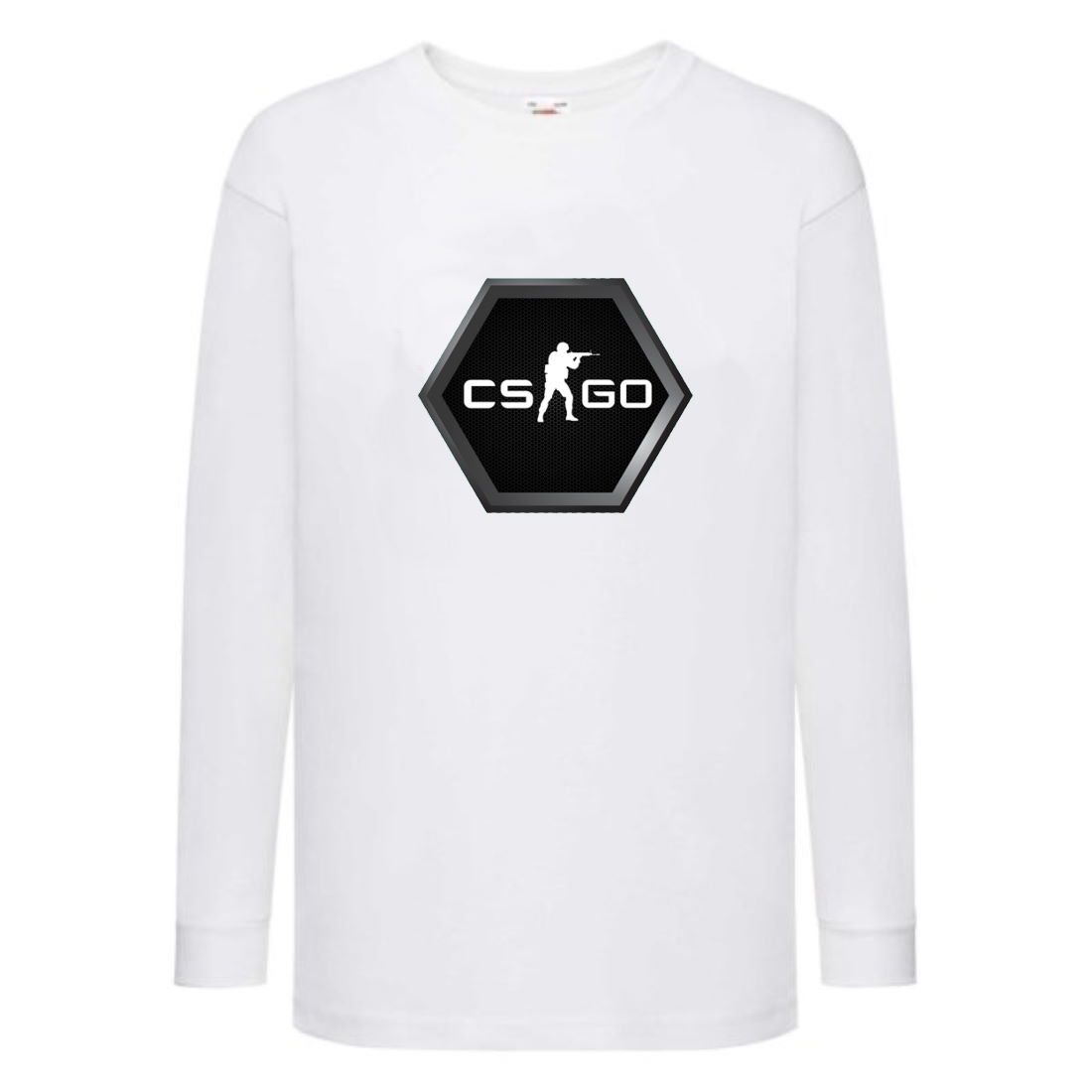 

Лонгслив реглан Контр Страйк 008 (CS GO) белый (CSG wh 008) 128 см