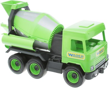 

Бетономешалка "Middle Truck" в коробке, салатовая - Wader (20-532383)
