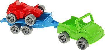 

Набор авто "Kid Cars Sport", джип и багги - Wader (20-680092)