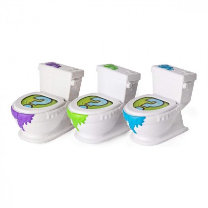 

Игровой набор Spinmaster Flush Force Унитаз с двумя фигурками монстров (17-6009409)