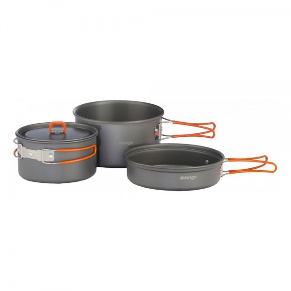 

Набор посуды Vango Hard Anodised Adventure Cook Kit Grey