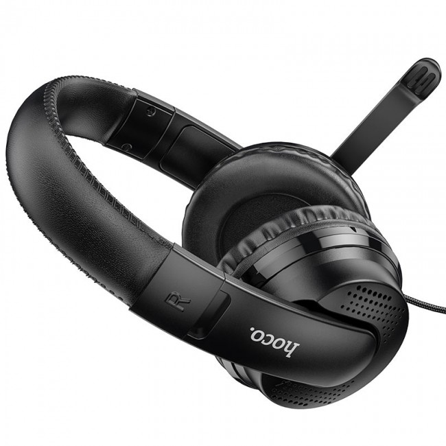 

Компьютерные игровые наушники с микрофоном Hoco W103 Magic tour gaming headphones Черный