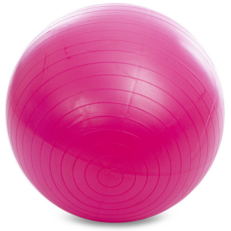 

Мяч для фитнеса фитбол гладкий сатин 65 см Zelart My Fit 1983-65 Dark Pink