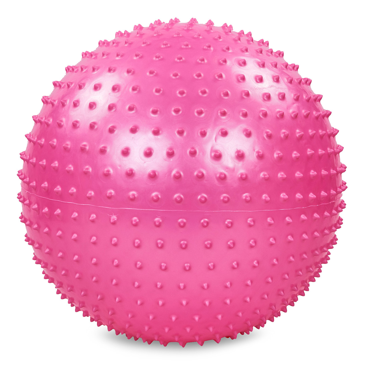 

Мяч для фитнеса фитбол массажный с насосом 55 см Zelart My Fit 003-22 Pink