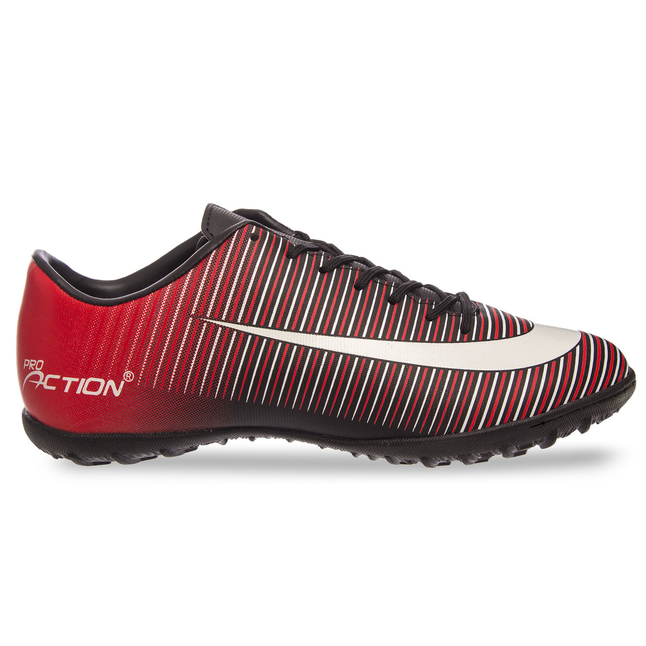 

Сороконожки шиповки Pro Action Sprinter VL17562-TF размер 44 Red-Black-White