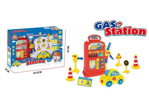 

Детский игровой набор Happyrise Games «Автозаправочная станция с машинкой» (B2141)