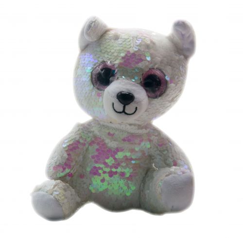 

Мягкая игрушка WL Toys «Глазастик в пайетках: Собачка» 23 см (PL1904)