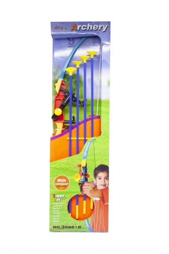 

Игрушечный лук WL Toys с лазером и стрелами синий (35881B)
