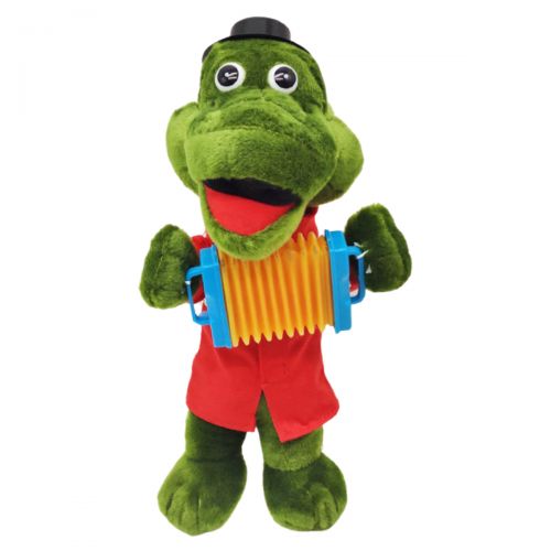 

Мягкая плюшевая игрушка WL Toys «Крокодил Гена» 29 см поет зеленая (11084)