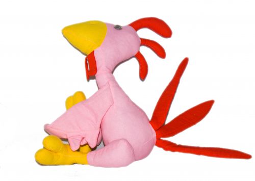 

Мягкая игрушка WL Toys «Петух Гога» розовая (ПРО-01-01)