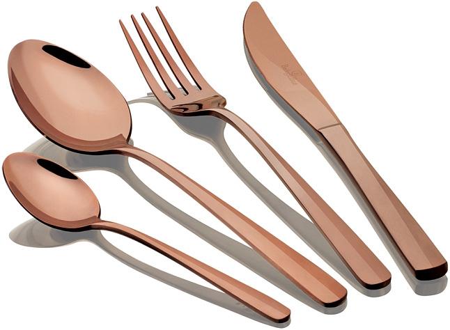 

Набор столовых приборов 24 предмета на 6 персон Berlinger Haus Rose Gold из нержавеющей стали (BH-2355)