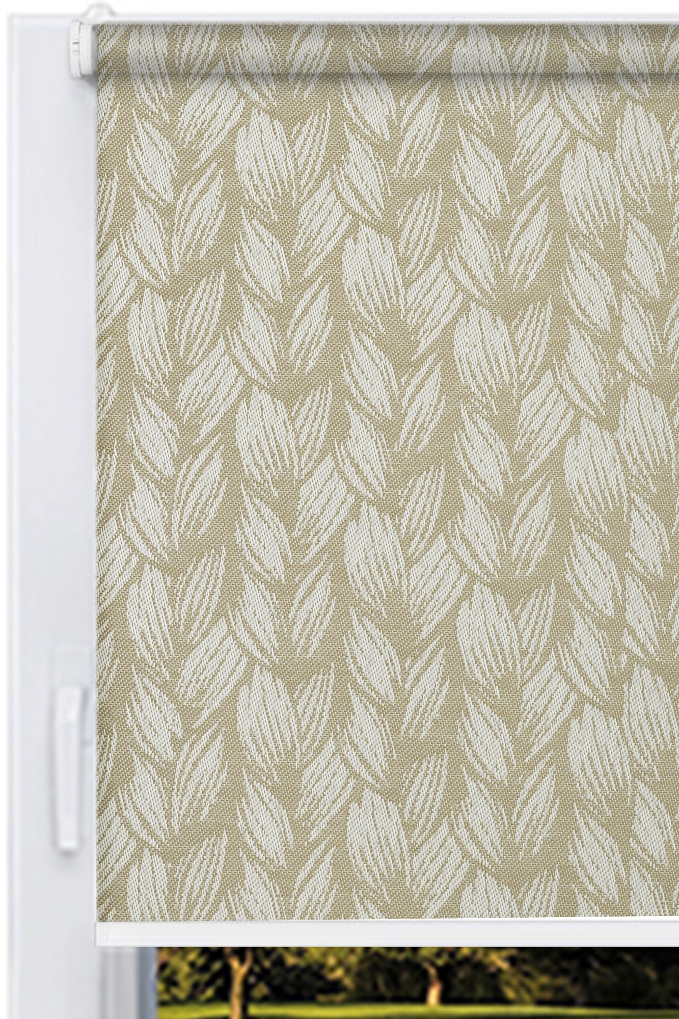 

Ролета тканевая DECOLUX 135x200 BRAID Джутовый ,Стандарт 25 белый,цепь150