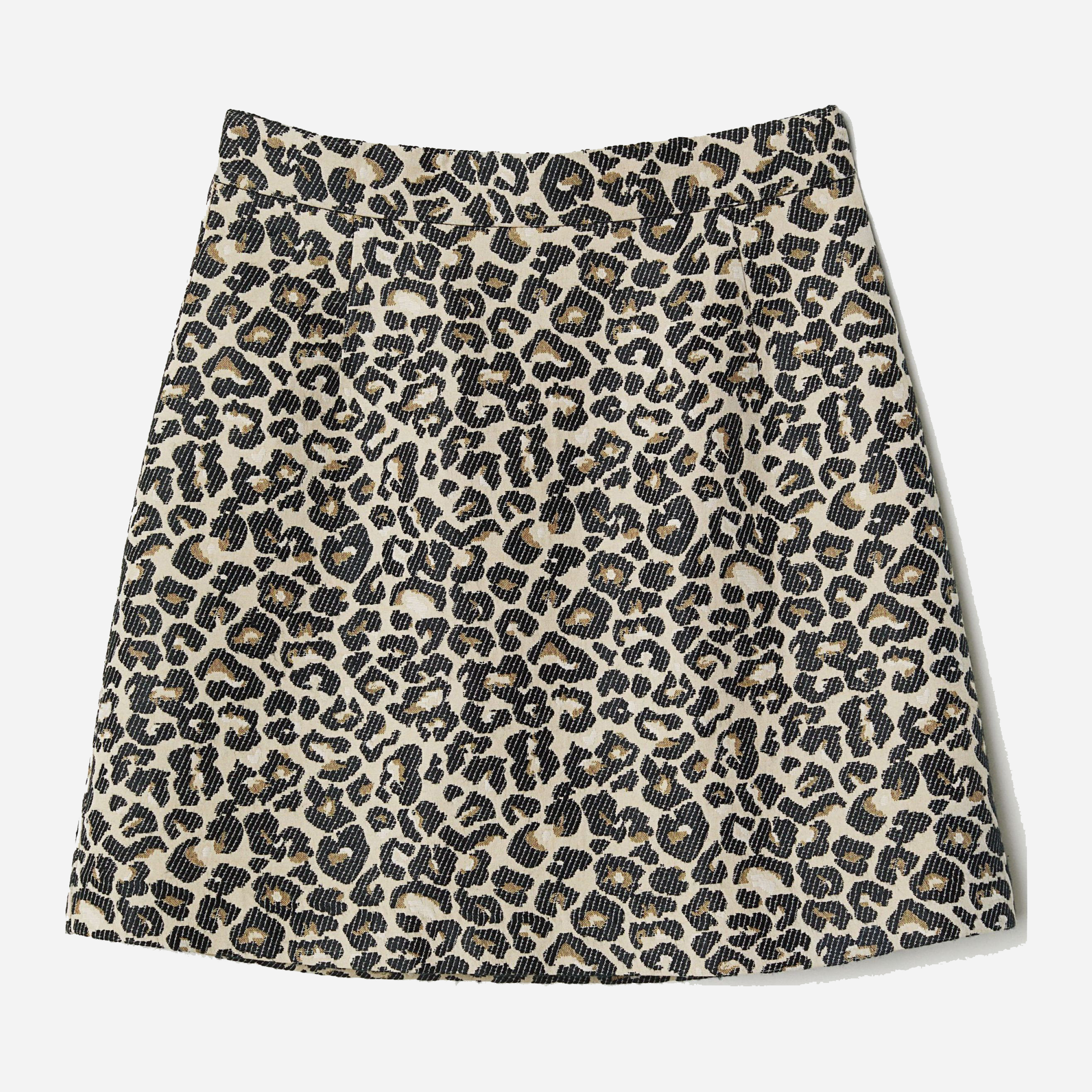 

Юбка H&M 6589238-ABFP 34 Бежевая с черным