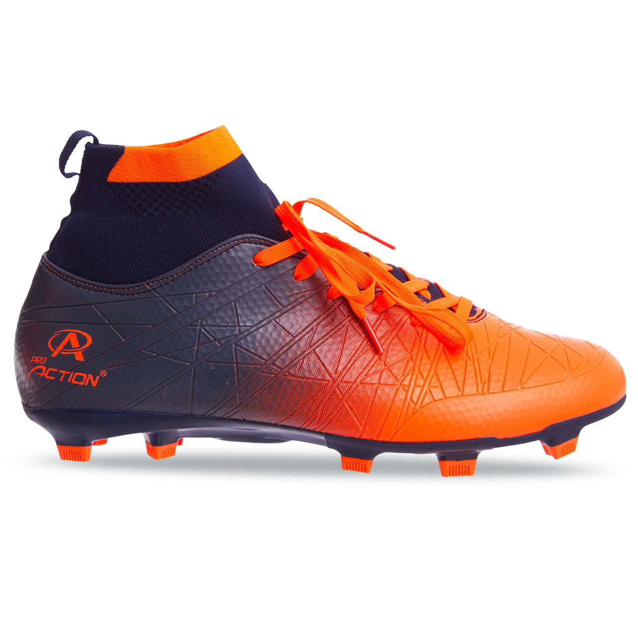

Бутсы футбольные с носком Pro Action Sprinter PRO-1000-4 размер 44 Blue-Orange