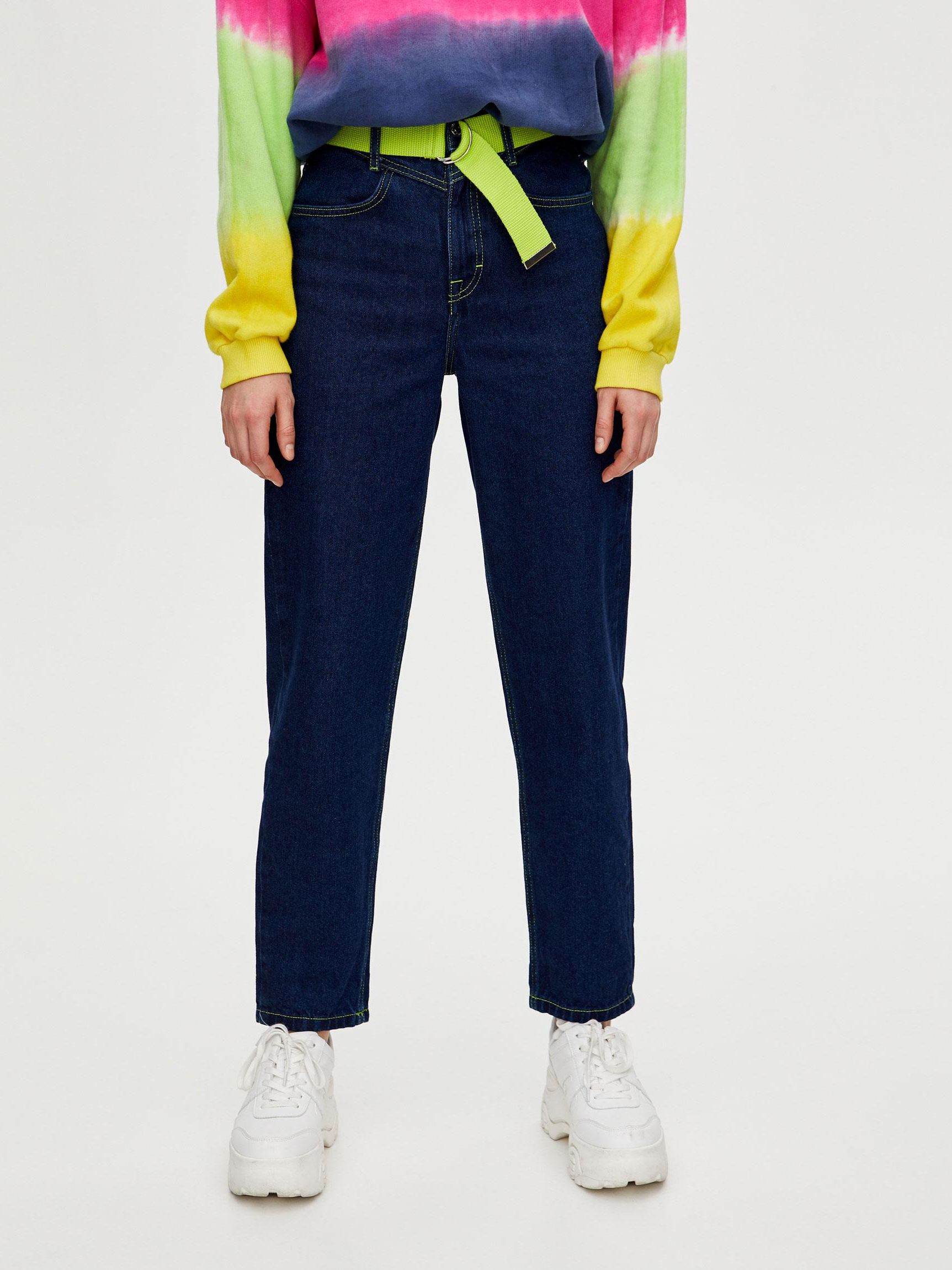 

Джинсы Pull & Bear 5683/307/407-AAQJ 38 Темно-синие