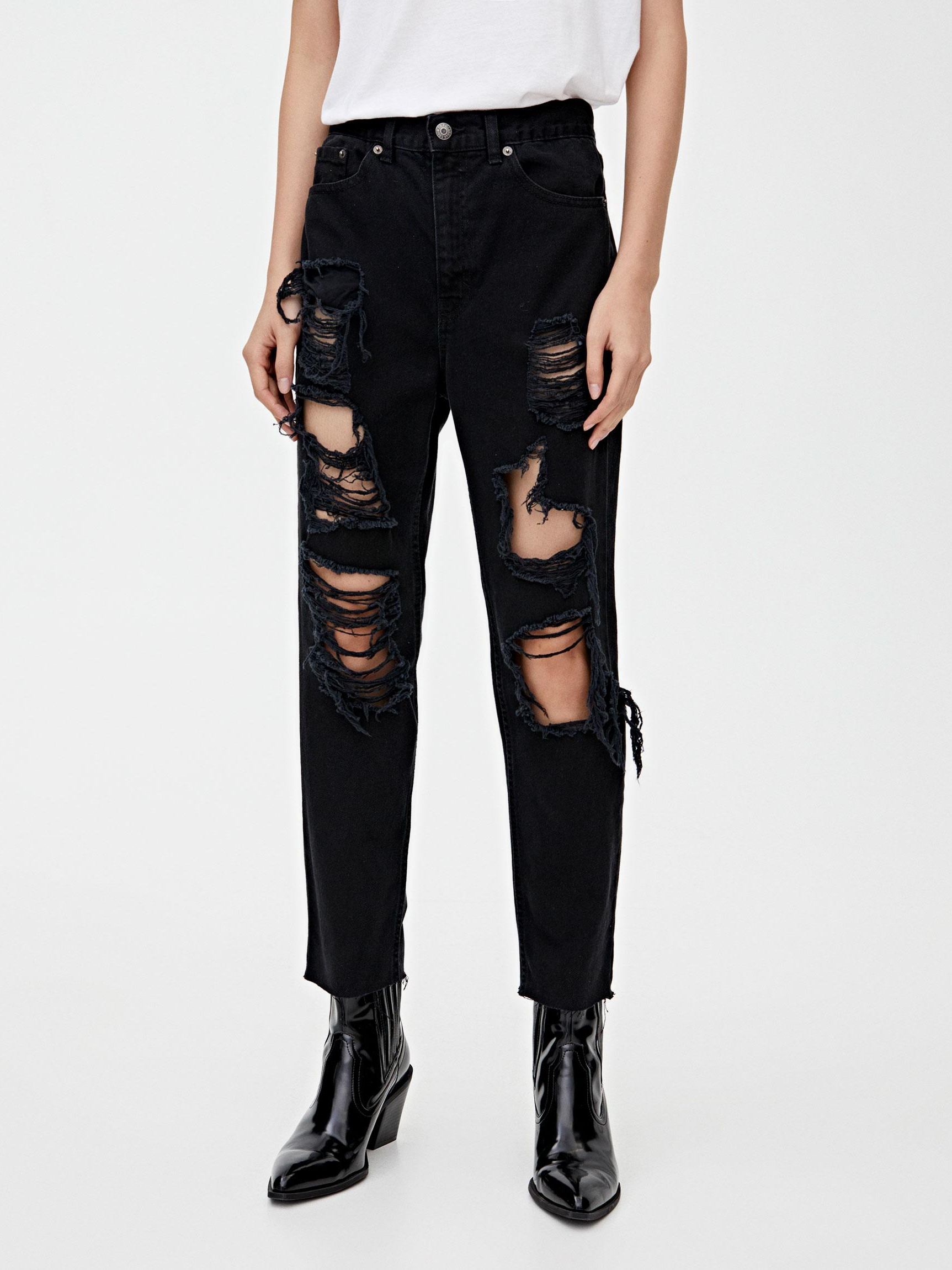 

Джинсы Pull & Bear 9687/108/800-AAAD 36 Черные