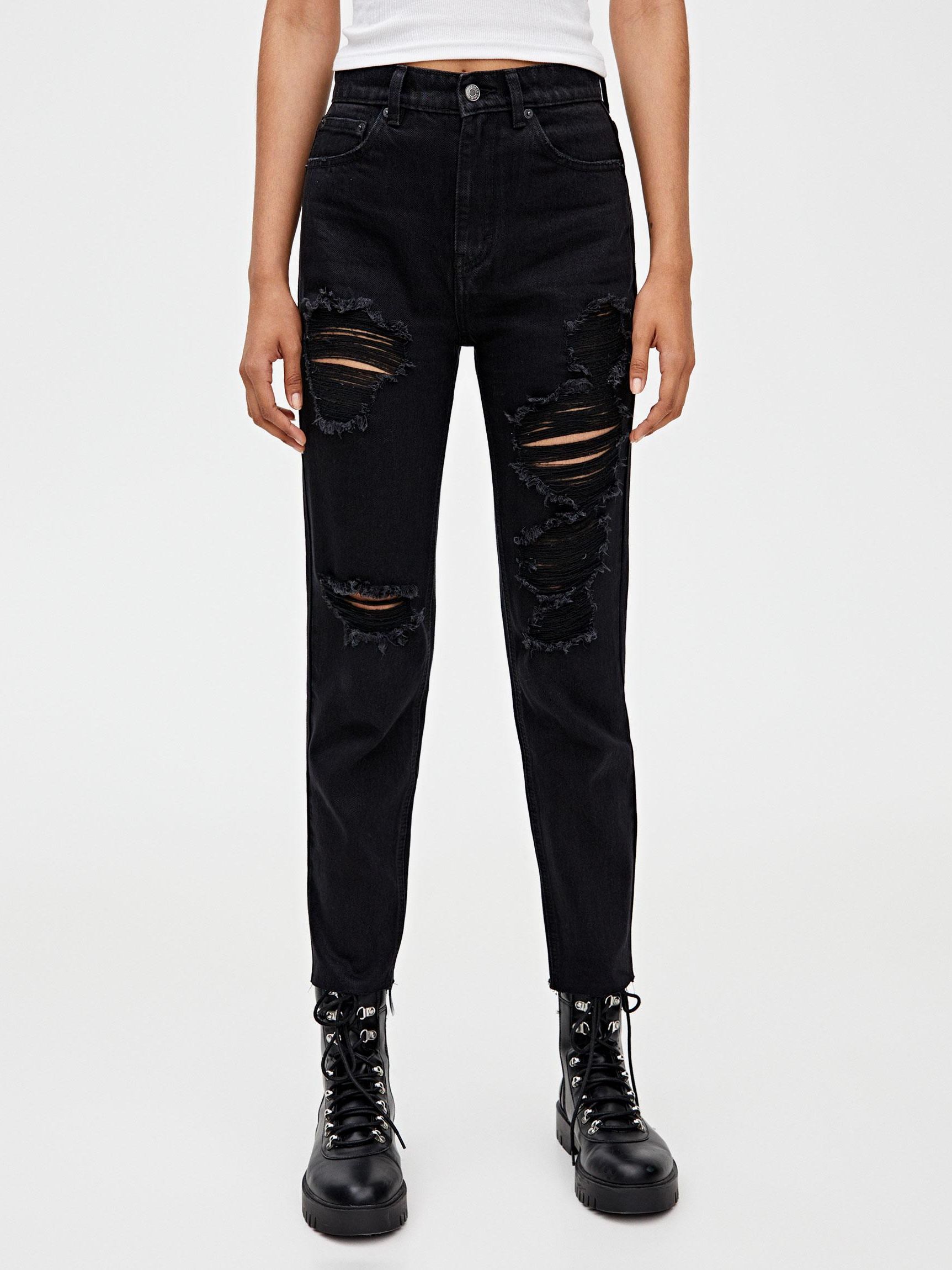 

Джинсы Pull & Bear 9684/305/800-AAAD 38 Черные