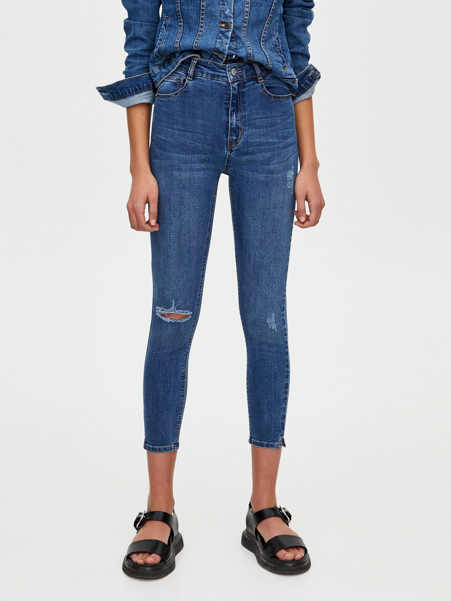 

Джинсы Pull & Bear 5683/312/407-ACXD 32 Синие