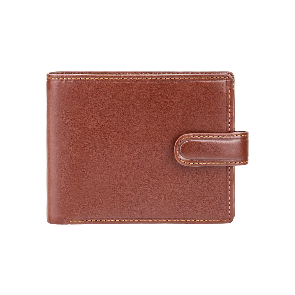 

Кошелек мужской Visconti MZ5 Rome c RFID (Italian Brown)