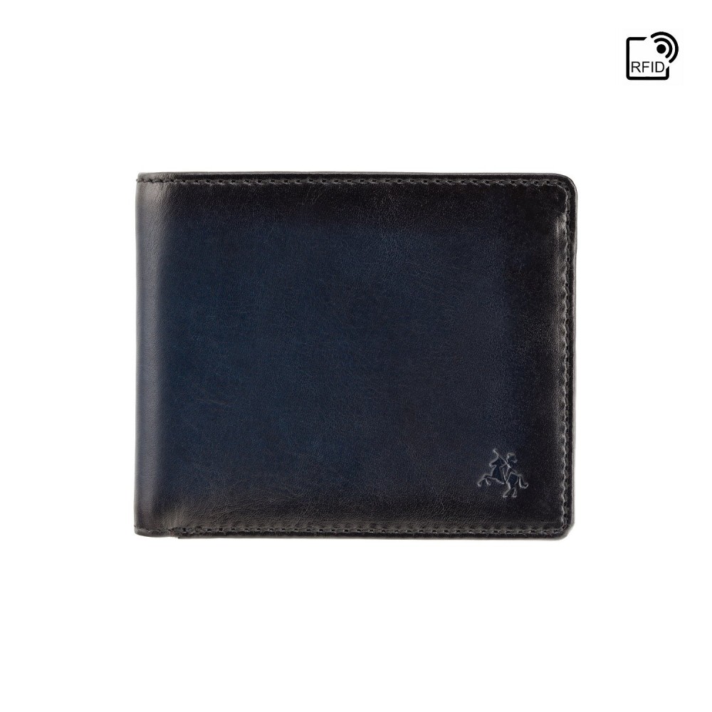 

Кошелек мужской Visconti AT58 Milo c RFID (Burnish Blue)