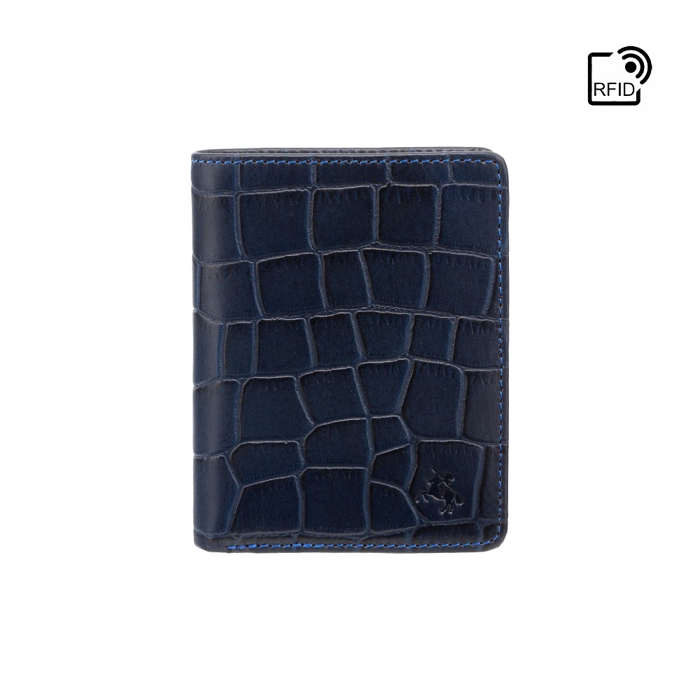 

Кошелек мужской Visconti CR91 Caiman c RFID (Blue)