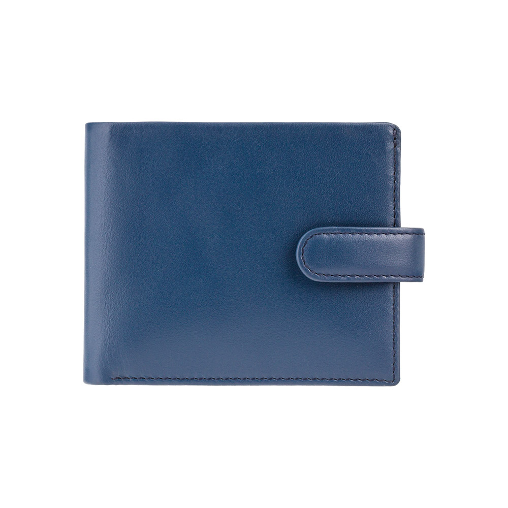 

Кошелек мужской Visconti PM100 Vincent c RFID (Blue Mustard)