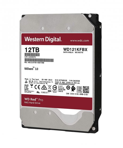 

Жесткий диск Western Digital 3.5 WD Red Pro 12Tb (WD121KFBX)