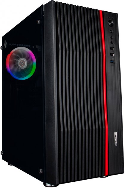 

Корпус 1STPLAYER F5-R1 Color LED Black