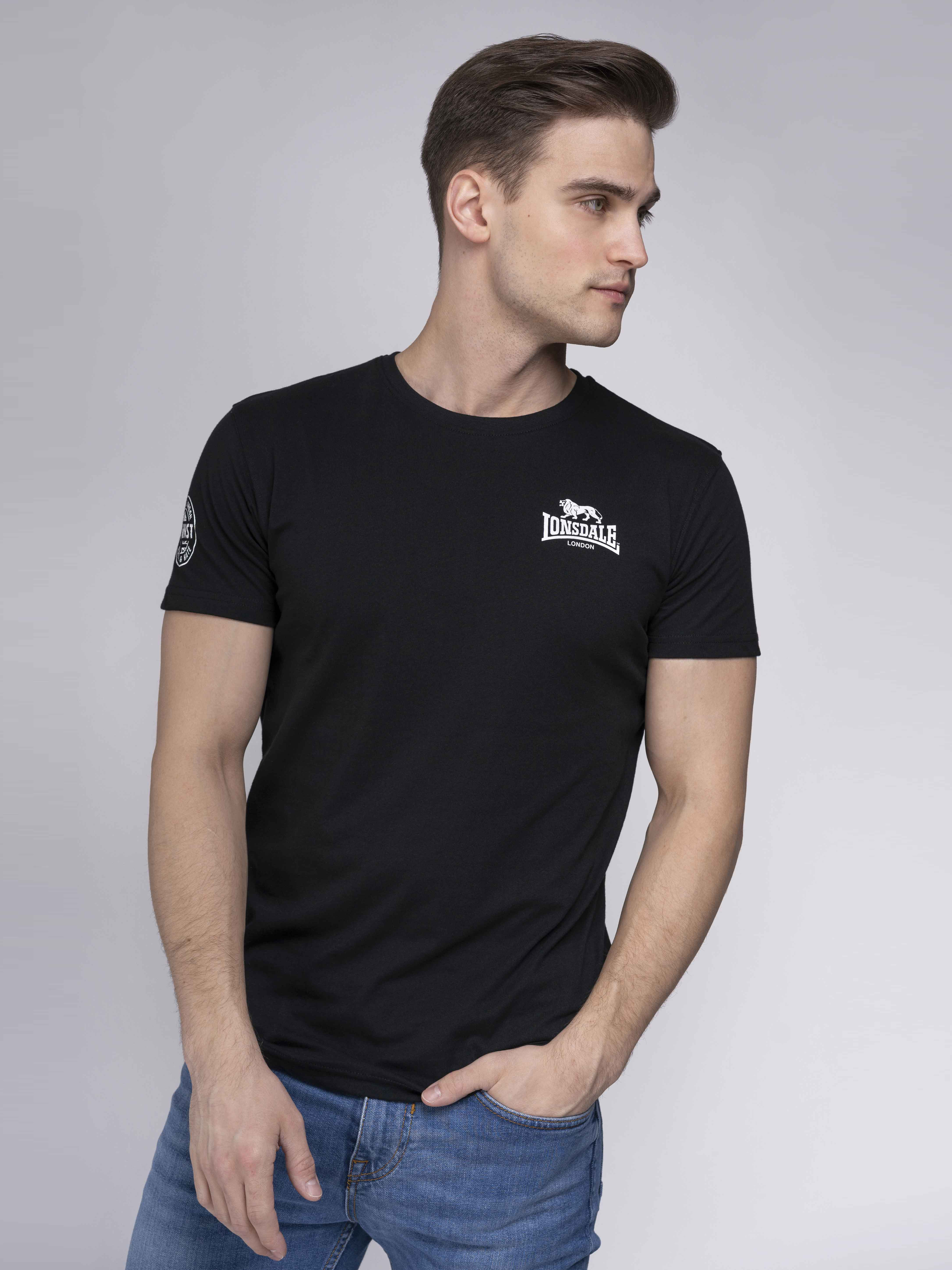 

Футболка Lonsdale WARLINGHAM 114074-1000 M Black