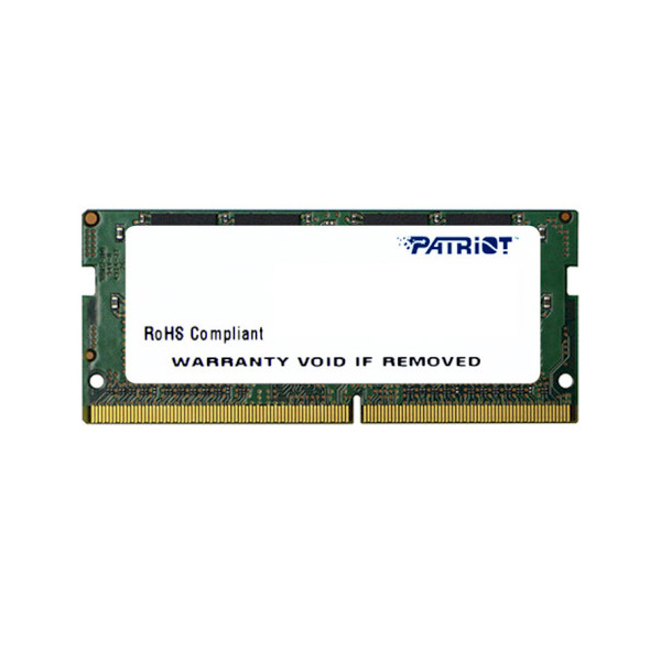 

Оперативная память Patriot SO-DIMM DDR4 4GB 2400MHz Signature Line (PSD44G240081S)