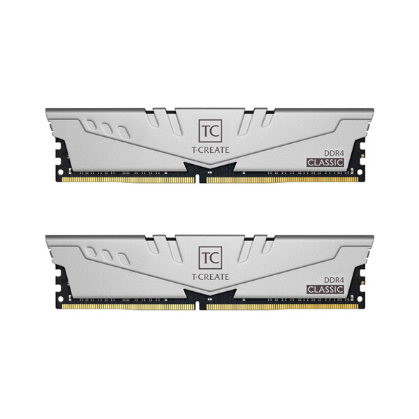 

Оперативная память Team DDR4 16GB (2x8GB) 2666MHz T-Create Classic 10L Gray (TTCCD416G2666HC19DC01)